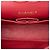 Chanel Red Medium Classic Chevron Lambskin Double Flap - vista 4
