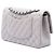 Chanel Gray Medium Classic Lambskin Double Flap - vista 2