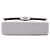 Chanel Gray Medium Classic Lambskin Double Flap - vista 3