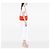 Chanel Orange Jumbo Quilted Nylon Soft Shell Flap - vue 6