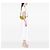 LOEWE Mini Gate Dual Crossbody em pele de vitelo macia verde - vista 5