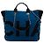 Sacola de Compras Deauville Chanel Blue Medium em pele de carneiro e couro de bezerro