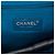 Sacola de Compras Deauville Chanel Blue Medium em pele de carneiro e couro de bezerro - vista 5