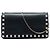 Cartera Rockstud con cadena Valentino en piel de becerro negra