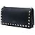 Cartera Rockstud con cadena Valentino en piel de becerro negra - vista 2