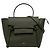 Belt Bag Céline Sac ceinture Celine en cuir de veau grainé micro vert