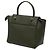 Belt Bag Céline Sac ceinture Celine en cuir de veau grainé micro vert - vue 2