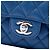Chanel Blue Medium Classic Caviar Double Flap - vista 5