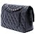 Chanel Black Medium Classic Lambskin Double Flap - vista 2