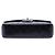 Chanel Black Medium Classic Lambskin Double Flap - vista 3
