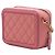 Clutch Vanity Chanel Rosa Caviar CC Filigree com Corrente - vista 2