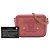 Clutch Vanity Chanel Rosa Caviar CC Filigree com Corrente - vista 7