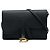 Dior Saddle Pouch aus schwarzem genarbtem Kalbsleder