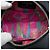 Clutch Redonda Chanel Ultimate Stitch em pele de cordeiro acolchoada preta com corrente - vista 4