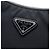Prada Bolso Satchel Re Edition 2005 de Tessuto con Bordes de Saffiano Negro Mini - vista 5