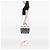 Chanel Paris Biarritz Tote aus beschichtetem Canvas, gesteppt, Silber, Medium - Ansicht 6