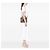Céline Celine Beige Small Leopard Print Felt Cuir Triomphe Cabas Thais Satchel - vista 5