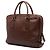 Prada Business-Tasche aus braunem Leder - Ansicht 2