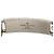 Bracciale a catena Monogram in ottone argentato Louis Vuitton - vista 4