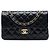 Chanel Black Medium Classic Lambskin Double Flap