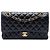 Chanel Black Medium Classic Caviar Double Flap