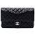 Chanel Black Medium Classic Caviar Double Flap