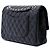 Chanel Black Medium Classic Caviar Double Flap - vista 2