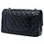 Chanel Black Medium Classic Lambskin Double Flap - vue 2