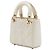 Dior White Micro Patent Cannage Lady Dior - vista 2