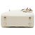 Dior White Micro Patent Cannage Lady Dior - vista 3