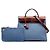 Hermès Blue Toile Herbag Zip 31 - vista 7