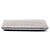 Clutch Chanel Gray Medium Studded Lambskin O Case - vista 3