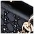 Lady Dior Dior en cuir de veau Cannage noir taille Medium, ornée de perles et de strass - vue 6