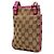 Borsa a tracolla Gucci in tela GG beige con banda Web - vista 2