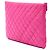 Chanel Pink Large Quilted Caviar O Case Clutch - Ansicht 2