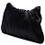 Clutch Half Moon de satén acolchado CC Small negra Chanel - vista 2