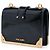 Prada Cahier Crossbody aus schwarzem Micro Spazzolato Leder - Ansicht 2