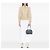 Bolso de hombro Chanel Bubble de nailon acolchado a rayas gris - vista 5
