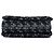 Chanel Black Medium CC Shearling and Tweed Chain Flap - vista 3
