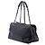 Borsa Shopping Chanel Large CC Diamond in vitello embossed nero con zip - vista 2