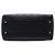 Borsa Shopping Chanel Large CC Diamond in vitello embossed nero con zip - vista 3
