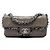 Chanel Brown Lambskin Funny Tweed Flap