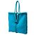 Tote reversibile Bolster in suede blu e shearling Bottega Veneta - vista 2