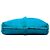 Tote reversibile Bolster in suede blu e shearling Bottega Veneta - vista 3