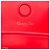 Borsa Tote Diorbar Dior in pelle di vitello liscia rossa Medium - vista 5