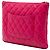 Chanel Pink Medium Quilted Lambskin O Case Clutch - Ansicht 2