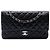 Chanel Black Medium Classic Caviar Double Flap