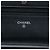 Cartera Chanel Black CC Quilted Patent Wallet On Chain - vista 5