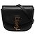 Autre Marque Saint Laurent Black Small Leather Monogram Kaia Crossbody