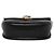 Autre Marque Saint Laurent Black Small Leather Monogram Kaia Crossbody - vista 3